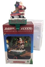 Radio Flyer Christmas Collection Santa Stocking Hanger Model 114 w/ Box READ
