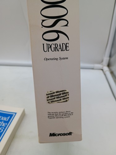 Vintage Microsoft MS-DOS 6 Software Upgrade Operating System - Picture 10 of 12