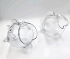 New ListingVintage MCM Hand Blown Blenko Style Art Glass Figural Fish Shaped Bowl Sculpture