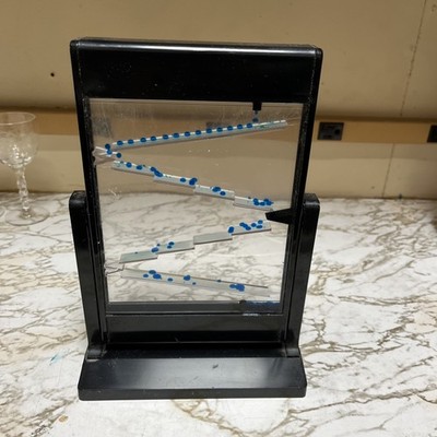 Vintage Blue Bubble Oil Drop Box