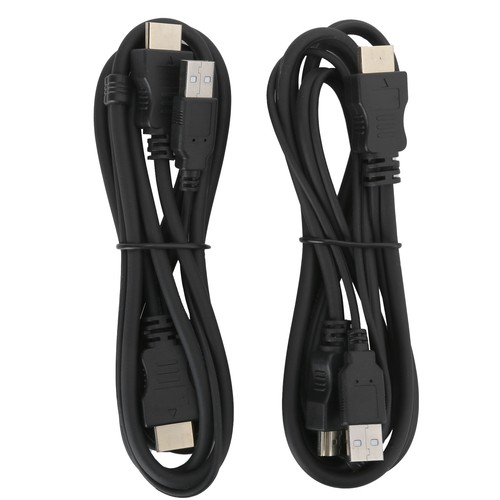 KVM Switcher Box 2 Port Computer Host 2‑in‑1‑out USB Sharing Mouse Keyb NEW - Afbeelding 7 van 12