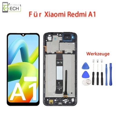 Für Xiaomi Redmi A1 / A1+ Plus LCD Display mit Rahmen Bildschirm Touch Ersa...