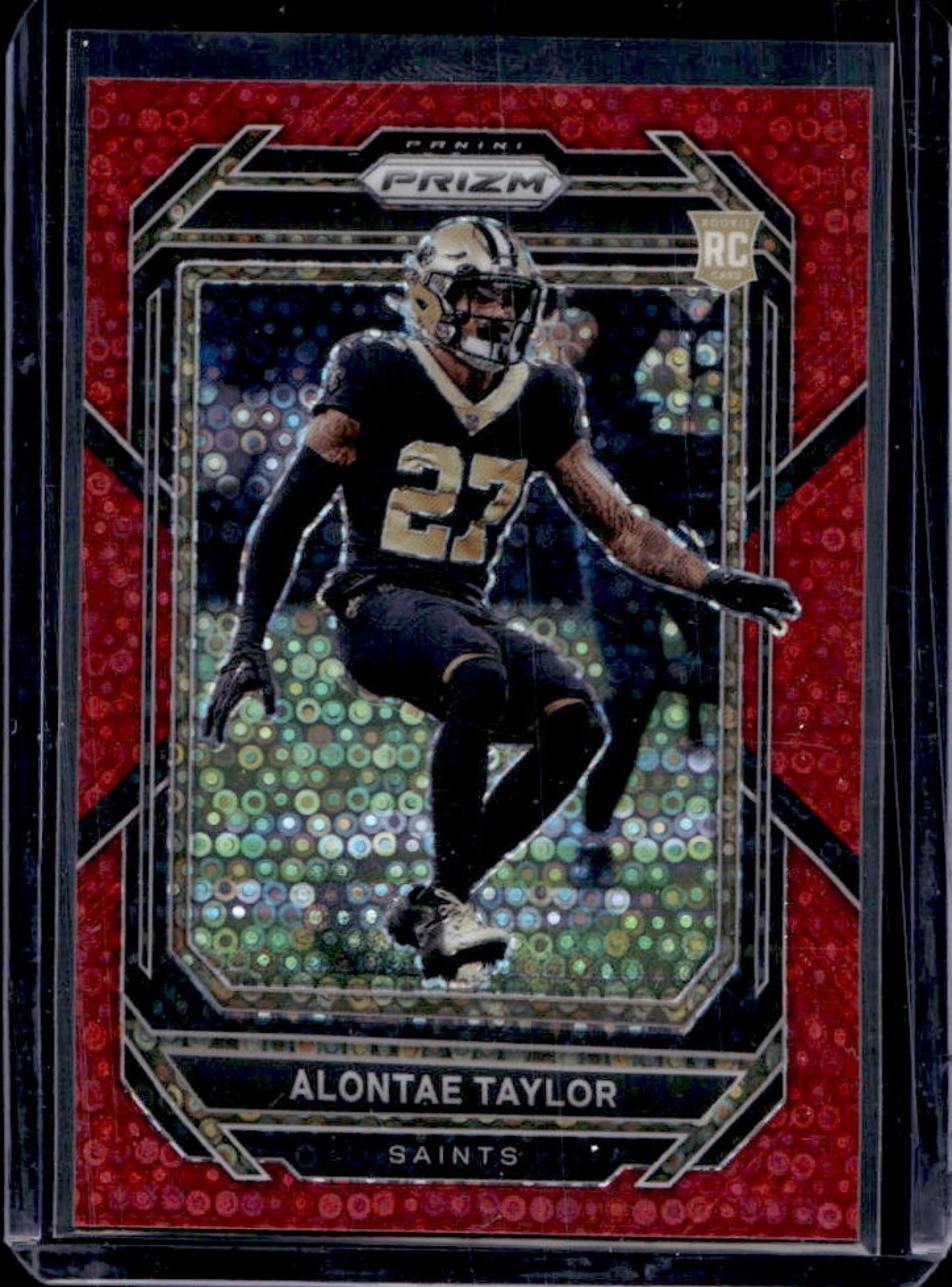 Alontae Taylor Panini Prizm #392 No Huddle Red