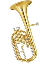 Brass Lacquered Eb Alto HORN Slide cupronickel With Case