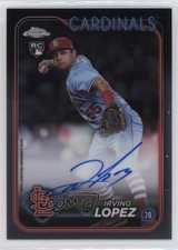 2024 Topps Chrome Update Auto Irving Lopez #RA-IL Auto 1f5h