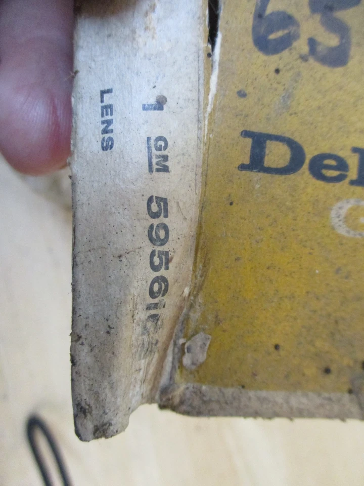 Nuevo de Lote Antiguo 1965 OldsMOBILE Cutlass 442 Lente de Luz Inversa de Respaldo AC DELCO ORIG Foto 4 de 4