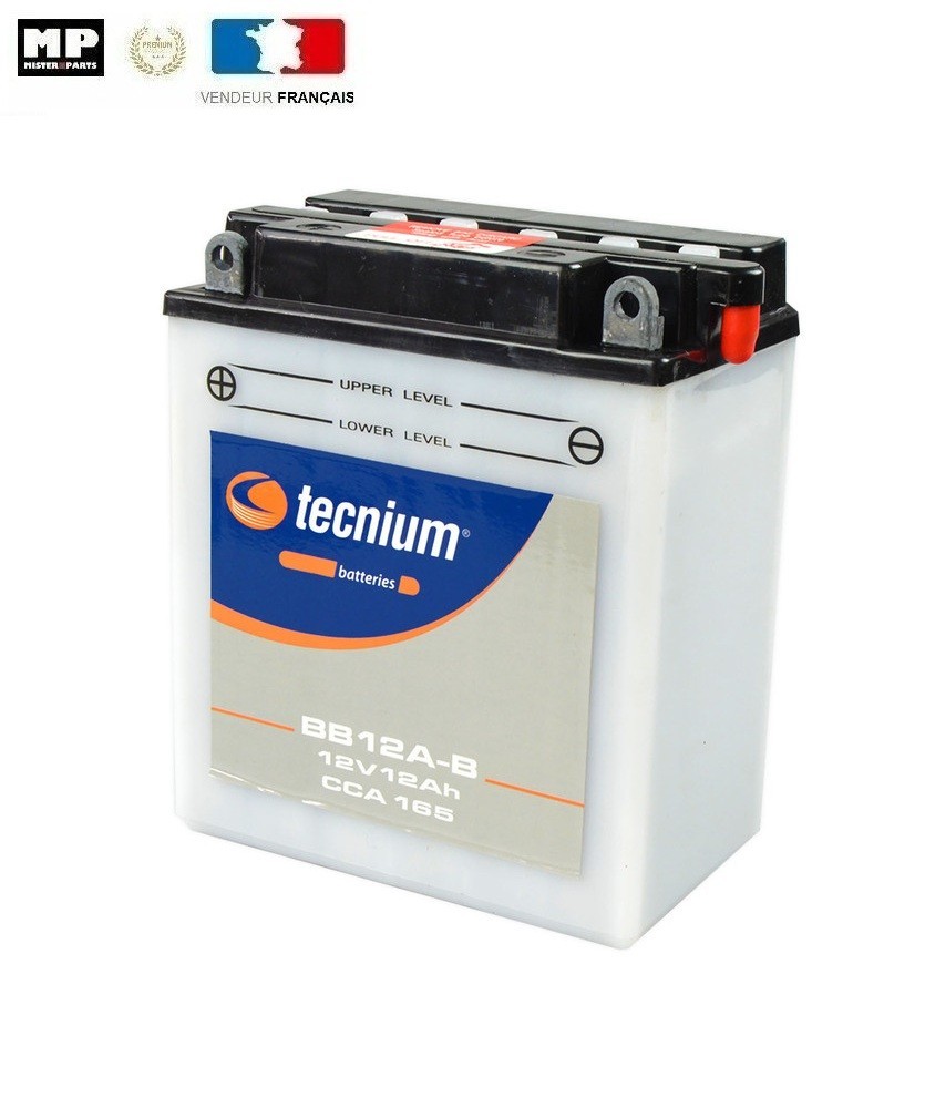 Batterie YB12A-B haute performance pour moto Honda XL 600V Transalp