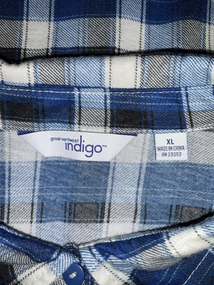 Camisa de franela de manga larga para mujer Great Northwest extra grande Foto 3 de 3