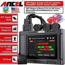 ANCEL HD3400 PRO Heavy Duty Truck Scanner Diesel Scan Tool Diagnostic DPF Regen