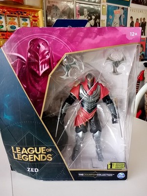 League Of Legends 1st Edition Champion Collection  ZED  7'' Action Figure New 