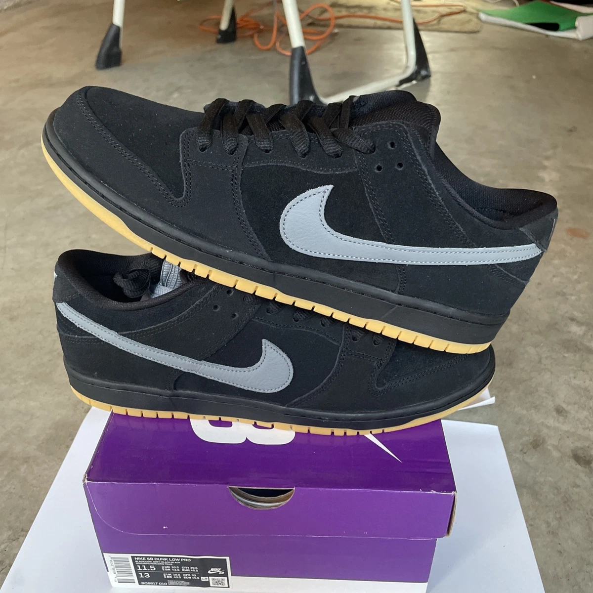Nike SB Dunk Low Pro Fog for Sale | Authenticity Guaranteed | eBay