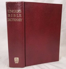 VNTG Ungers Bible Dictionary by Merrill F. Unger (1977, Hardcover) Third Edition