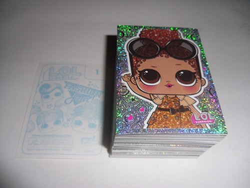 PANINI L.O.L Surprise 3 Fashion Fun 2020 Complete Loose set FREE ALBUM + Magnets - Picture 6 of 10