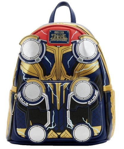 avengers infinity war 16 kids light up backpack Loungefly Marvel Infinity Saga Iron Man Blue Rescue Mini Backpack Light Up  NEW