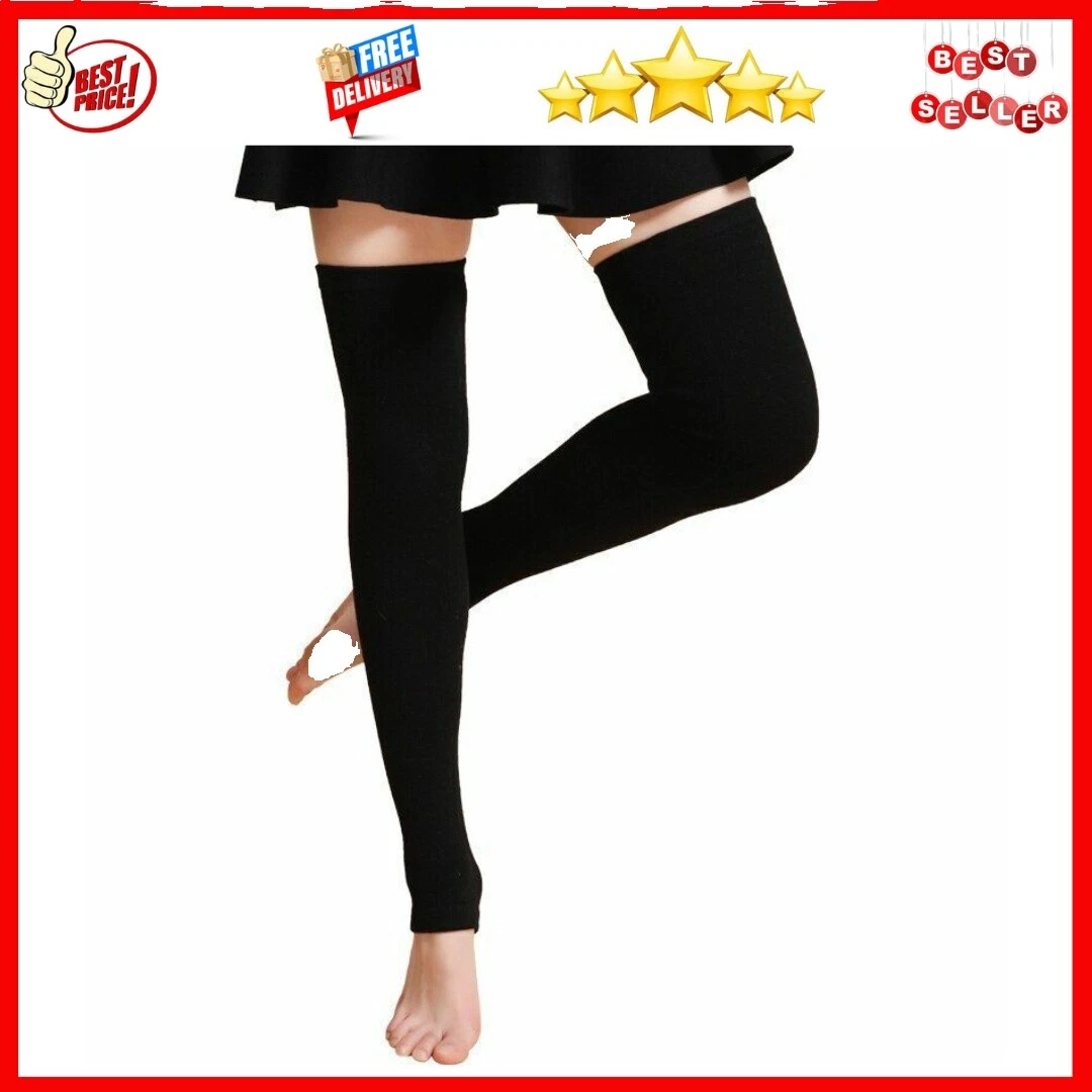 Polyester Solid Leg Warmers for Women