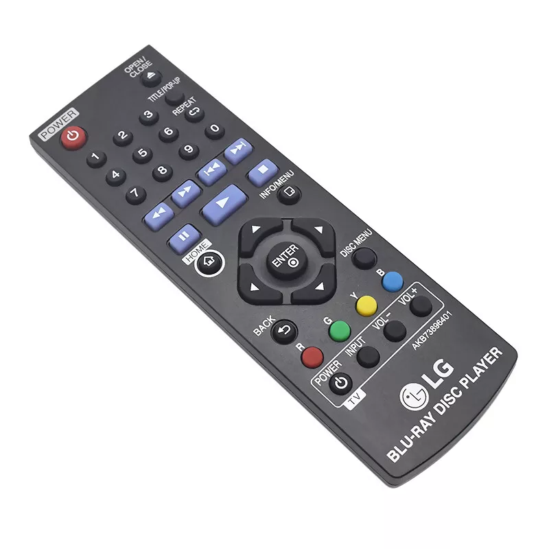 LG DVD Blu-ray Player Remote Control fits For BP240 BP250 BP350 LG DVD Blu-ray Player Remote Control fits For BP240 BP250 BP350