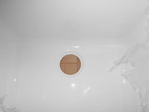 Signature Hardware SHLS2522WH Medford Drop In Single Basin Acrylic Laundry Sink - Picture 5 of 5