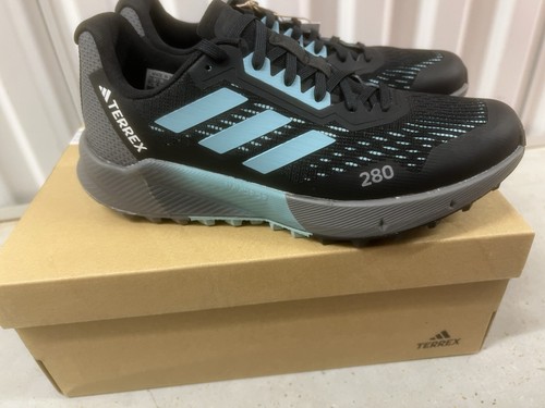 Adidas femme taille 7,5 Terrex Agravic Flow 2 GTX noir/gris/comme neuf Trail HR1140 - Photo 7/8
