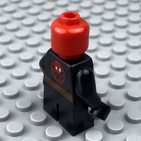 LEGO Red Skull Minifigure Short Legs Marvel Avengers sh251 76065