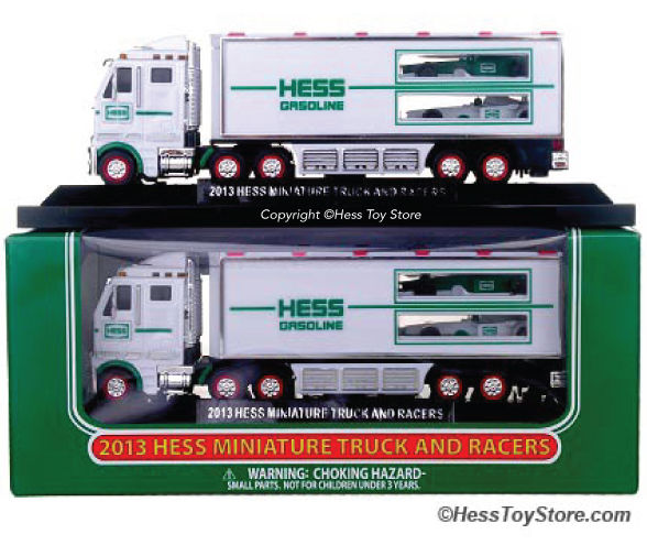 Hess Toy Truck - 2013 Hess Miniature 18 Wheeler and Racecars  FREE SHIPPING!