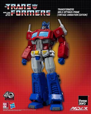 In Stock New Threezero 3Z0692 MDLX OptimusPrime Vintage Animation