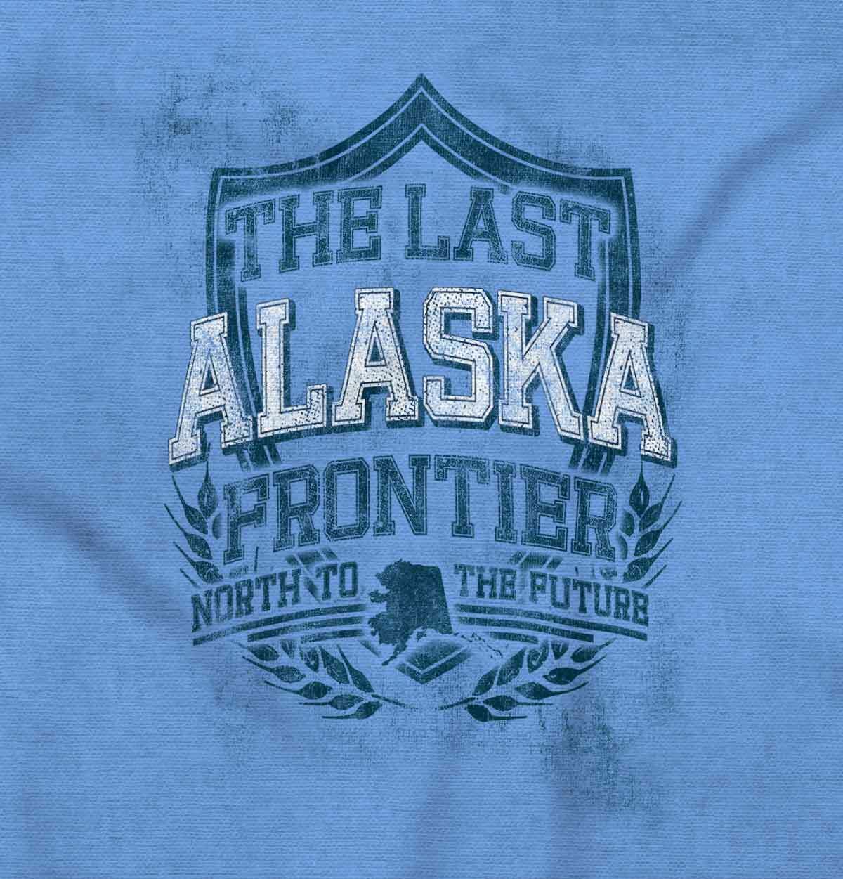Alaska State Motto Souvenir Tourist Travel Long Sleeve TShirts Tee For