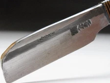 Large Blade! Shave Ready! HENKOTSU J*apanese Straight Razor #B-420