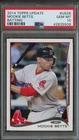 2014 Topps Update #US26 Mookie Betts Red Sox RC Rookie PSA 10 GEM MINT