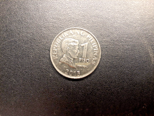 Sale! 2015 PHILIPPINES 1 PISO COIN - Picture 1 of 2