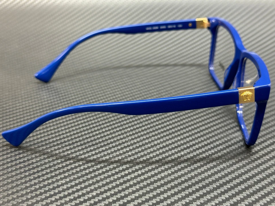Anteojos Versace VE3328 5450 azul oscuro para hombre 58 mm Foto 4 de 4