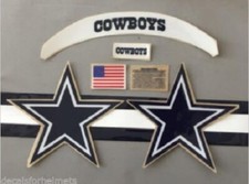 Cowboys-The Boys football team.... Football Helmet Decal Set