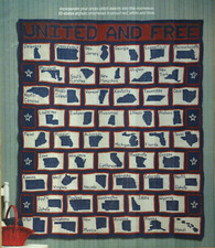 UNITED  FREE AFGHAN PATRIOTIC 50 STATES HOME DECOR CROCHET PATTERN INSTRUCTIONS