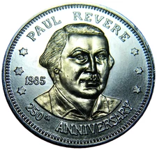 1985 Paul Revere Double Eagle Medal  (01602)