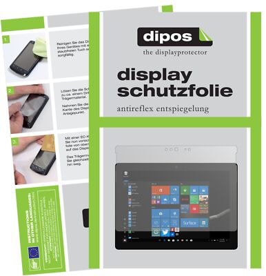 2x Schutzfolie für Microsoft Surface Go 2 matt Displayschutzfolie Folie Display