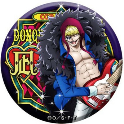 One Piece Mugiwara Store Yakara Can Badge Vol 15 Music Corazon Rosinante Ebay