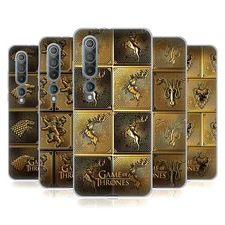 OFFICIAL HBO GAME OF THRONES GOLDEN SIGILS SOFT GEL CASE FOR XIAOMI REDMI PHONES