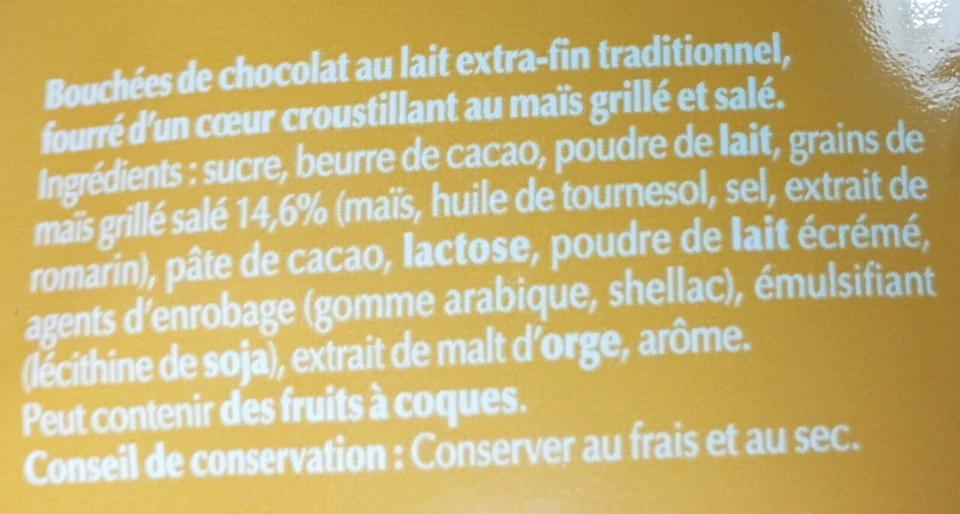 Молочный шоколад со вкусом попкорна Lindt Toasted Cereal — упаковка 4,93 унции (140 г) - Изображение 4 из 4