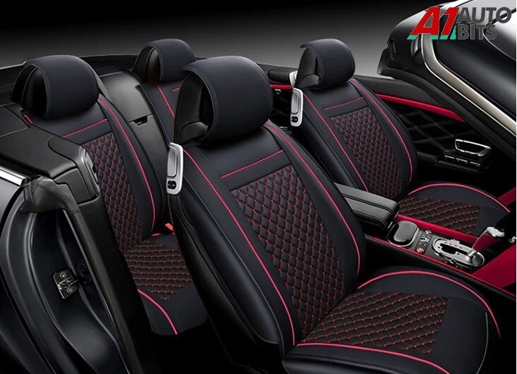 MIROZO Leather Car Seat Covers Full Set,Waterproof Automotive Seat Covers Universal MIROZO Leather Car Seat Covers Full Set,Waterproof Automotive Seat Covers Universal