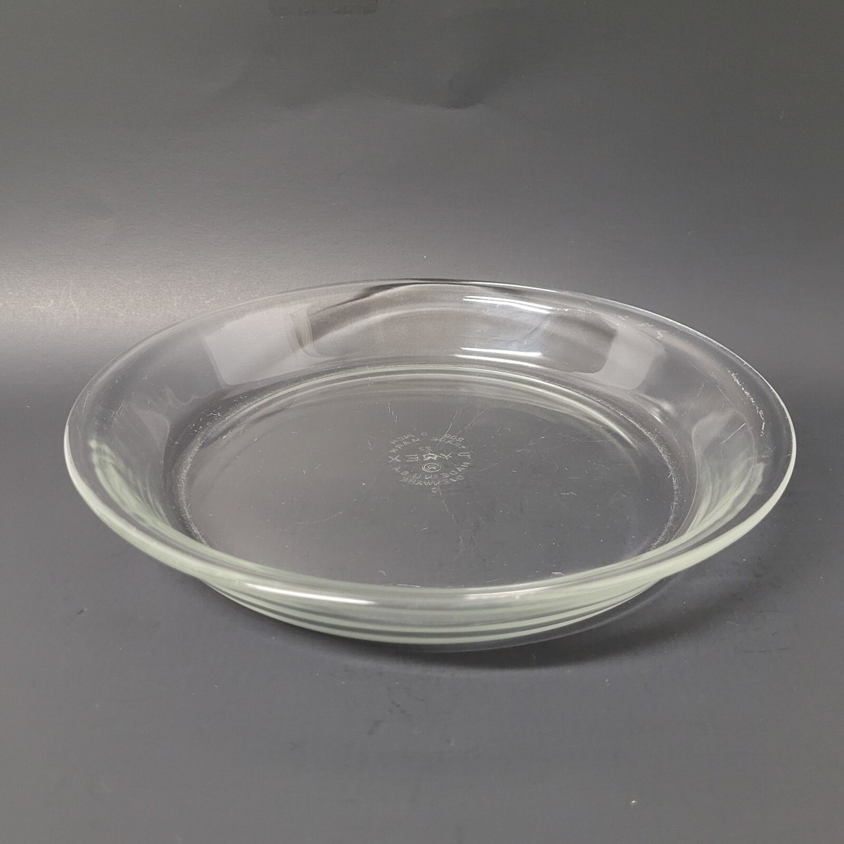 Vintage Pyrex Clear Glass #209 Pie Plate inch 1950's