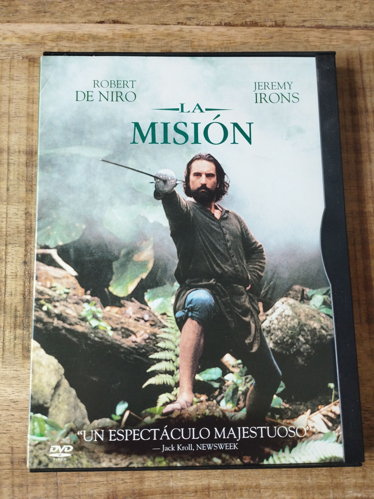 The Mission Robert de Niro Jeremy Irons - DVD Region 2 Spanish English - Am