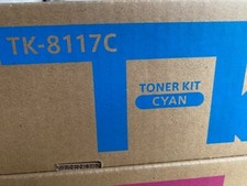 Genuine Kyocera TK-8117 Cyan Standard Yield Toner Cartridge 6,000 Yield 