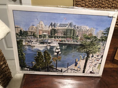 Vancouver BC Artist Darryl Albert 12  X 9  Print.  Victoria 
