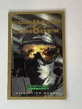 Command and Conquer Special Gold Edition Westwood PC Instruction Manual No Game