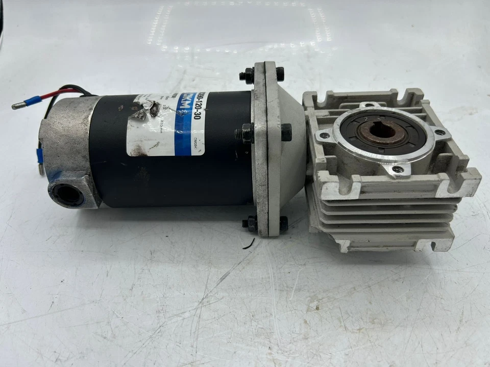 ⚙️ DKM 9DCK90‐120‐30 DC Motorreductor 90 V 120 RPM Eje Hueco Usado ✅ - Imagen 2 de 3