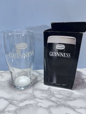 Vintage Guinness 1999 Rugby World Cup Pint Glass Memorabilia (Boxed)