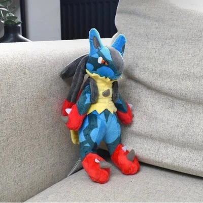 Pokemon Mega Lucario Plush Soft Toy Teddy - UK SELLER 🇬🇧