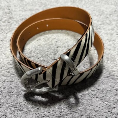 Stussy Zebra Pattern Belt S/M Unisex | eBay