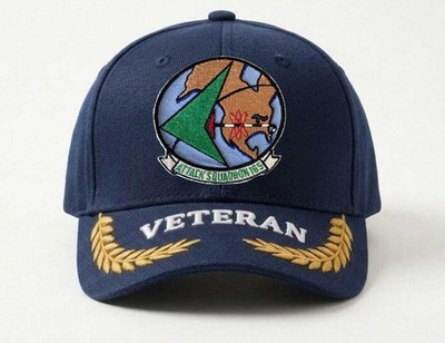 Customized Name Embroidered Hat Attack Squadron 165 Va-165, Veteran Cap, Gift