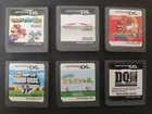 Nintendo DS Game Lot 6 Mario Kart Animal Crossing Dragon Quest Japan Import