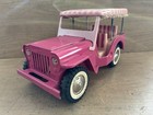 1960 GIRLS TONKA PINK SURREY JEEP CJ 5 VERY NICE COND  TONKA COLLECTORS RARE — photo 1